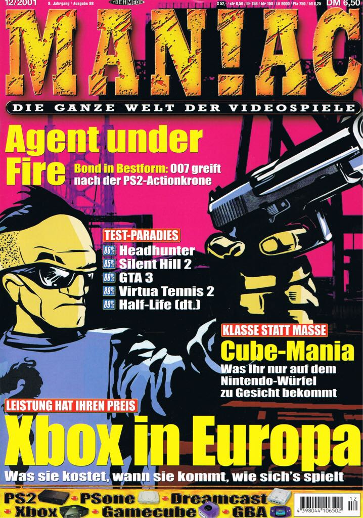 Maniac  (Dezember) magazine collectible - Main Image 1