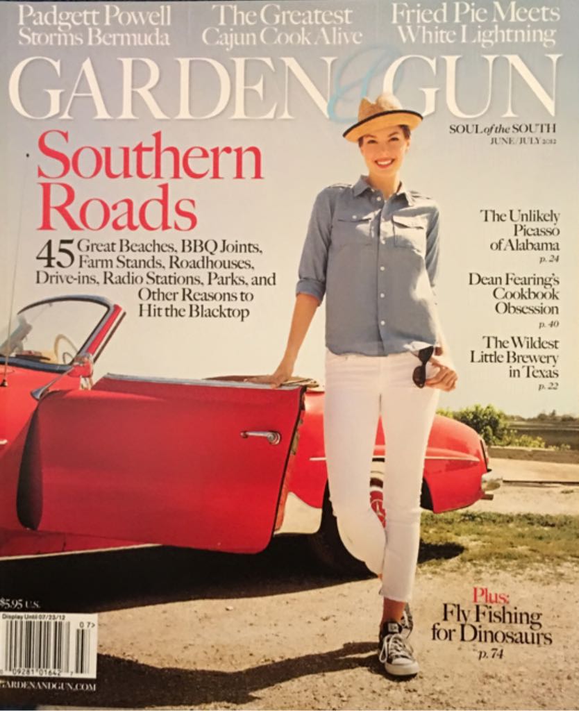 Garden & Gun - Southern Roads  magazine collectible - Main Image 1