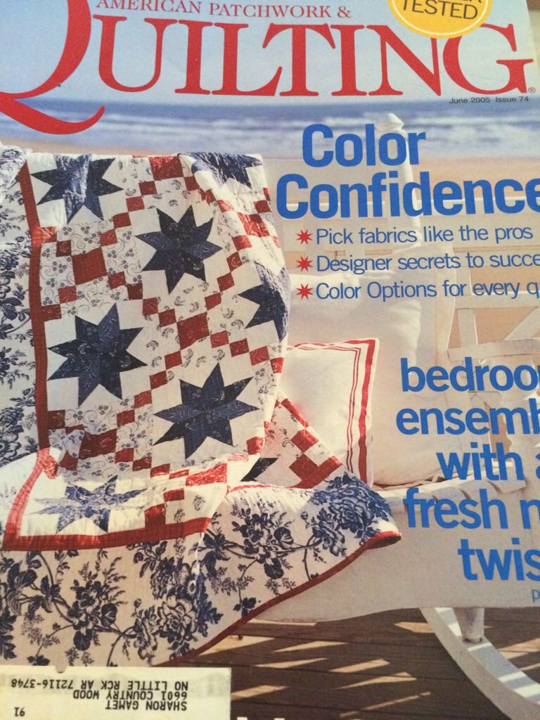 American Patchwork & Quilting  (June) magazine collectible - Main Image 1