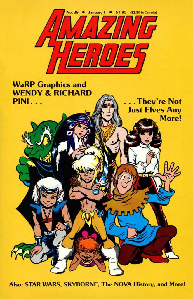 Amazing Heroes  magazine collectible - Main Image 1