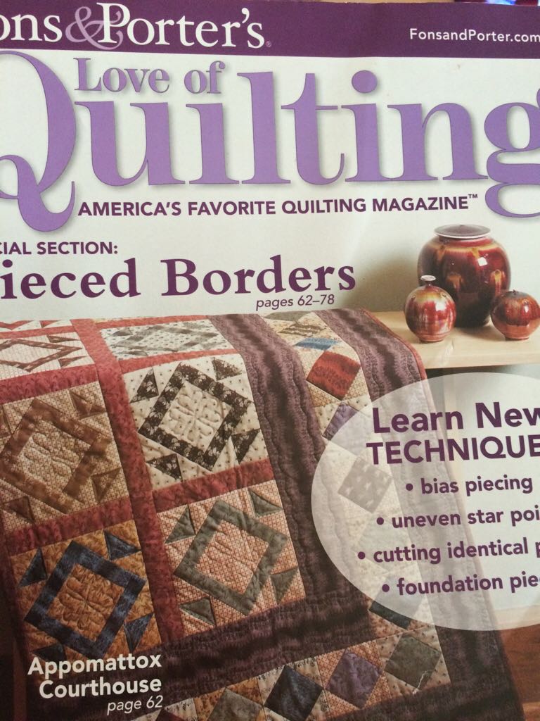For The Love Of Quilting  (May) magazine collectible - Main Image 1