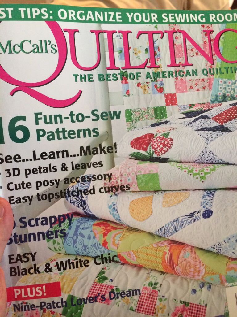 McCall’s Quilting  (March) magazine collectible - Main Image 1