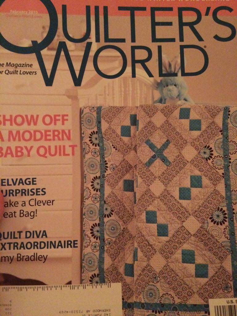 Quilter’s World  (February) magazine collectible - Main Image 1