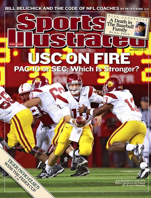 Sports Illustrated 2007 ”USC On Fire” (September) magazine collectible - Main Image 1