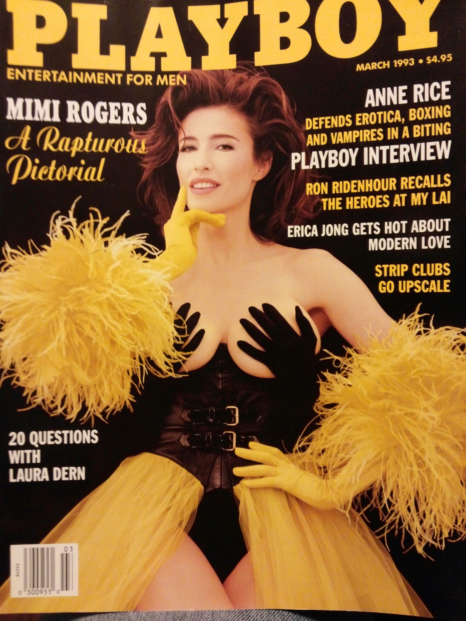 Playboy March 1993  (March) magazine collectible - Main Image 1
