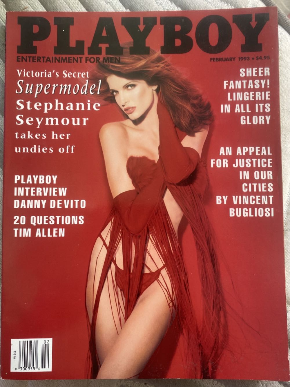 Playboy February 1993  (February) magazine collectible - Main Image 2