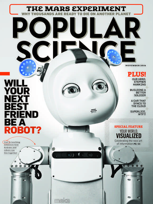 Popular Science  (November) magazine collectible - Main Image 1