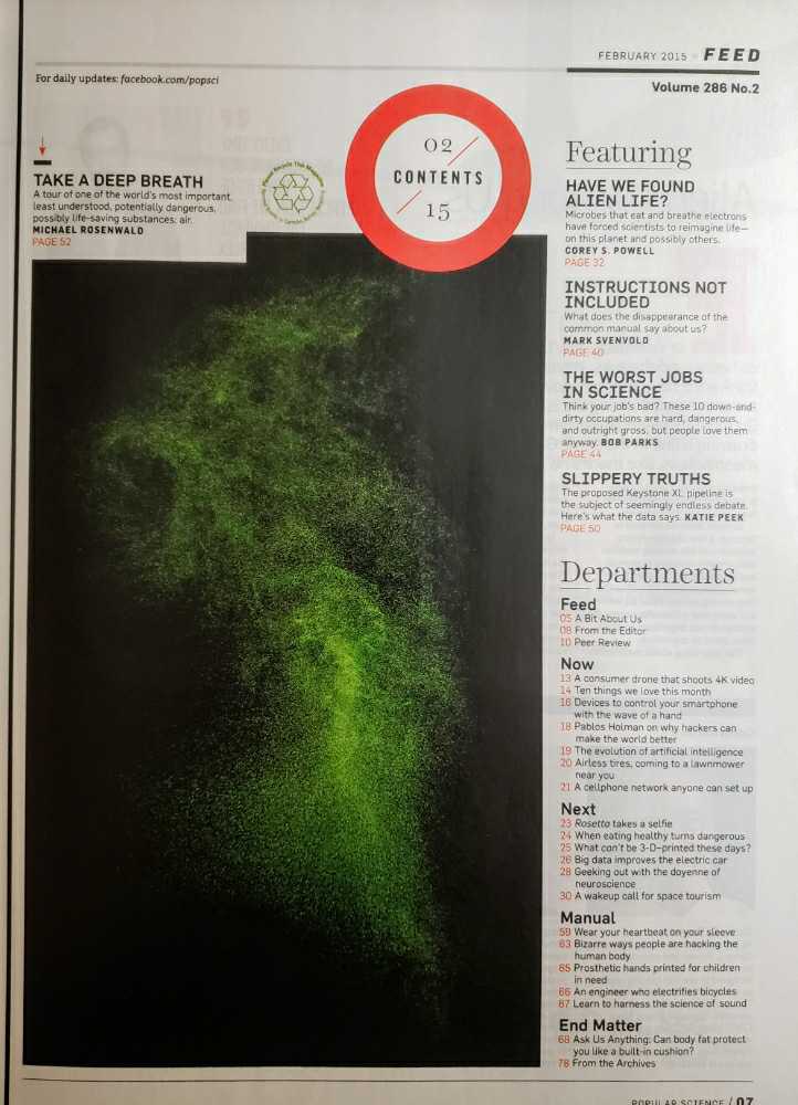 Popular Science  (February) magazine collectible - Main Image 2