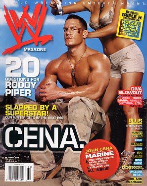 WWE Magazine  (October) magazine collectible - Main Image 1