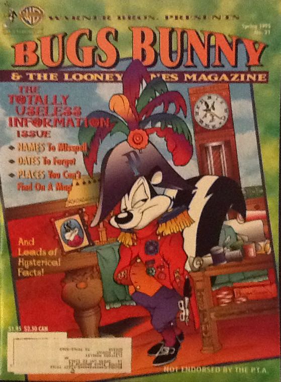 Warner Bros. Presents Bugs Bunny & The Looney Tunes  (March) magazine collectible - Main Image 2