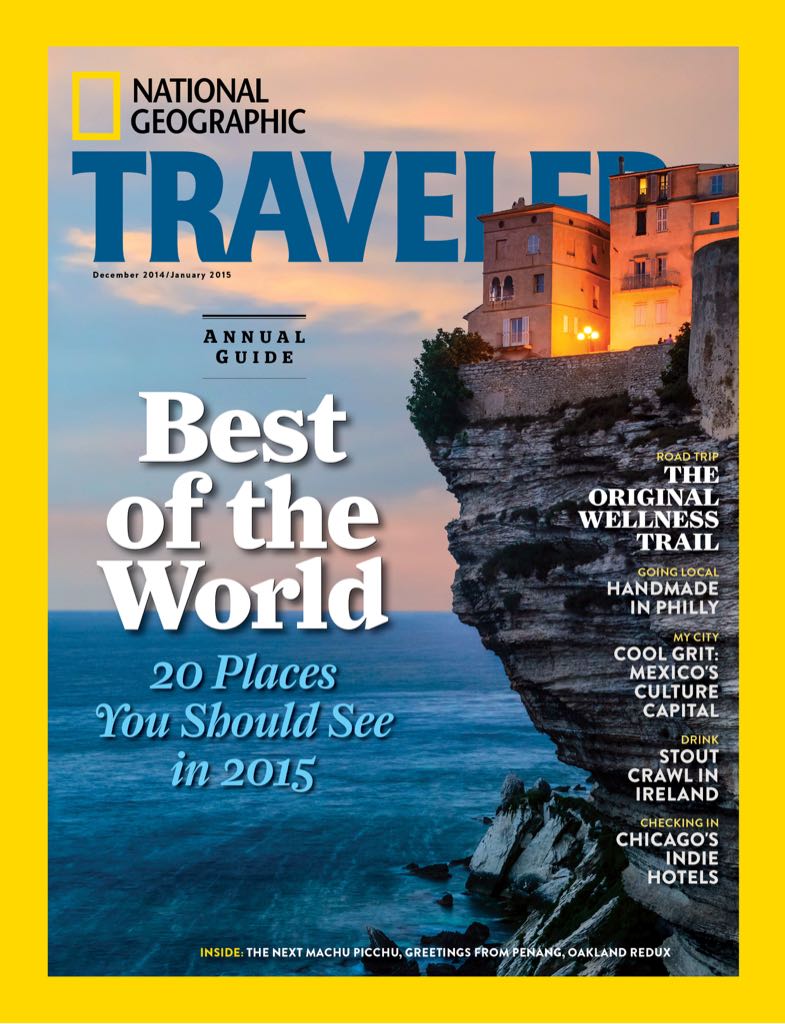 National Geographic Traveler December 2014 / January 2015 (January) magazine collectible - Main Image 1