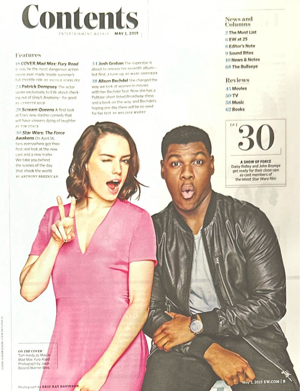 Entertainment Weekly (May) magazine collectible - Main Image 3