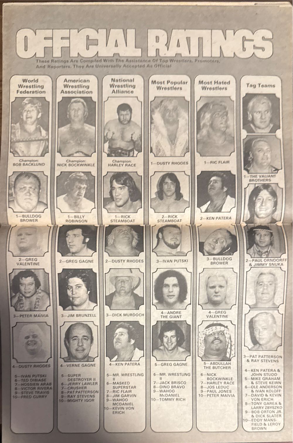 Wrestling Superstars October 1979  (October) magazine collectible - Main Image 3