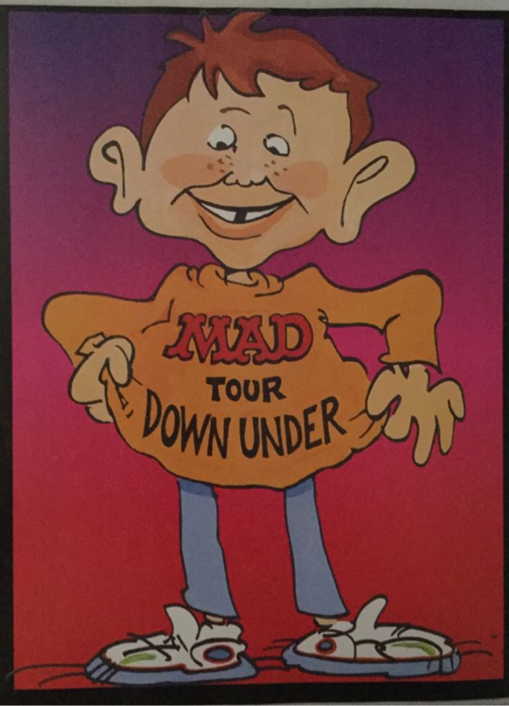 Australian Mad Magazine Sergio’s Australian Mad Tour (November) magazine collectible - Main Image 2
