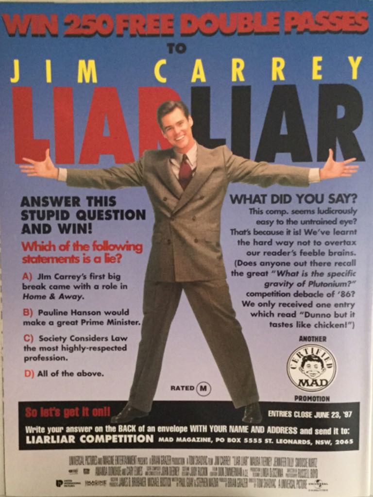 Australian Mad Magazine   (July) magazine collectible - Main Image 2