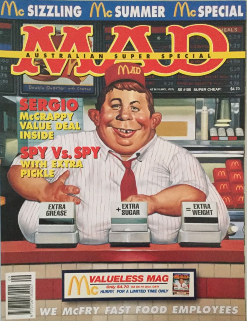 Australian Mad Magazine Australian Super Special 