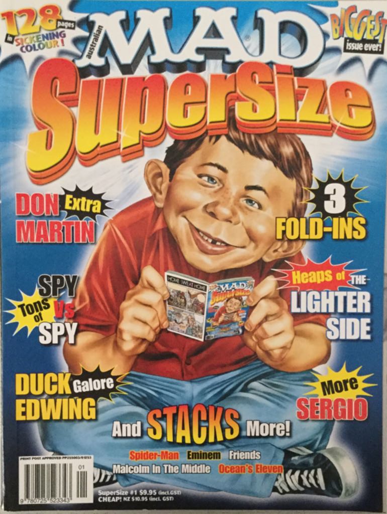 Australian Mad Magazine Australian Mad Super Special Super Size X.L.  (January) magazine collectible - Main Image 1