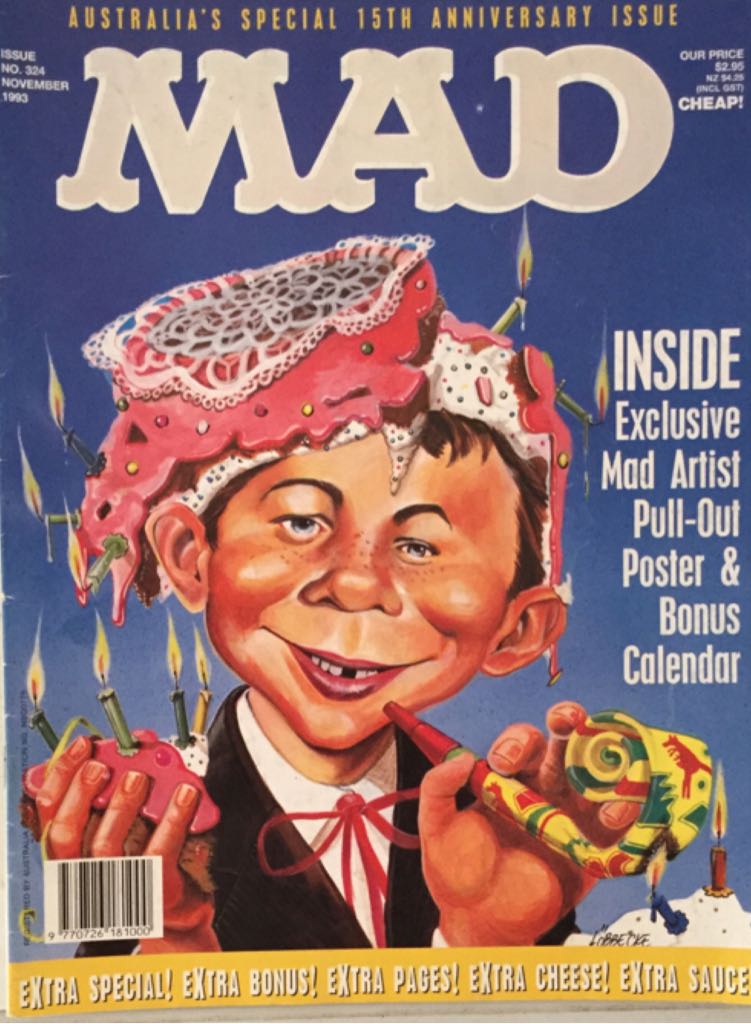 Australian Mad Magazine (January) magazine collectible - Main Image 1