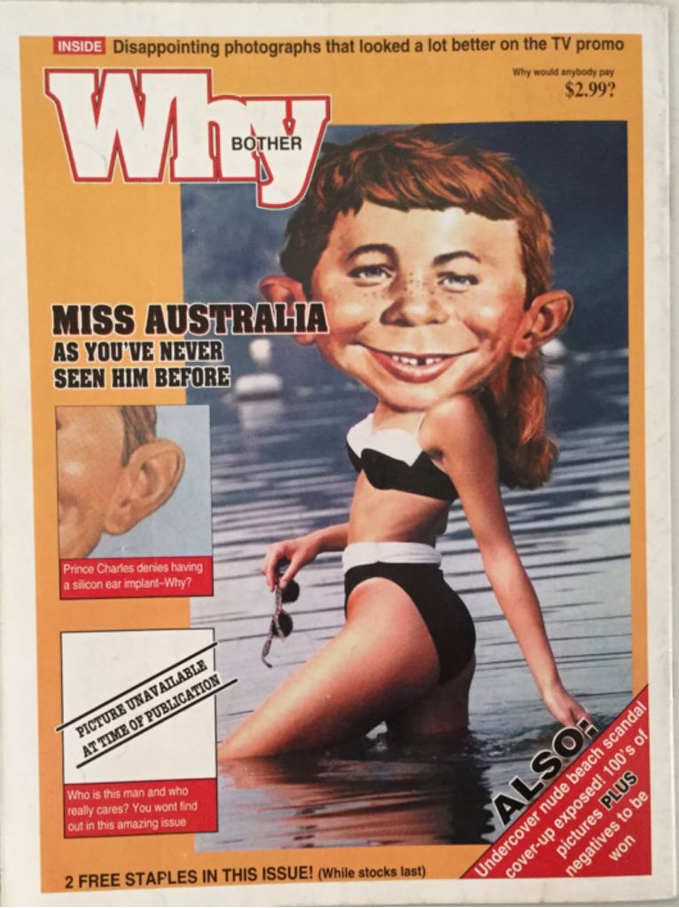 Australian Mad Magazine (January) magazine collectible - Main Image 2
