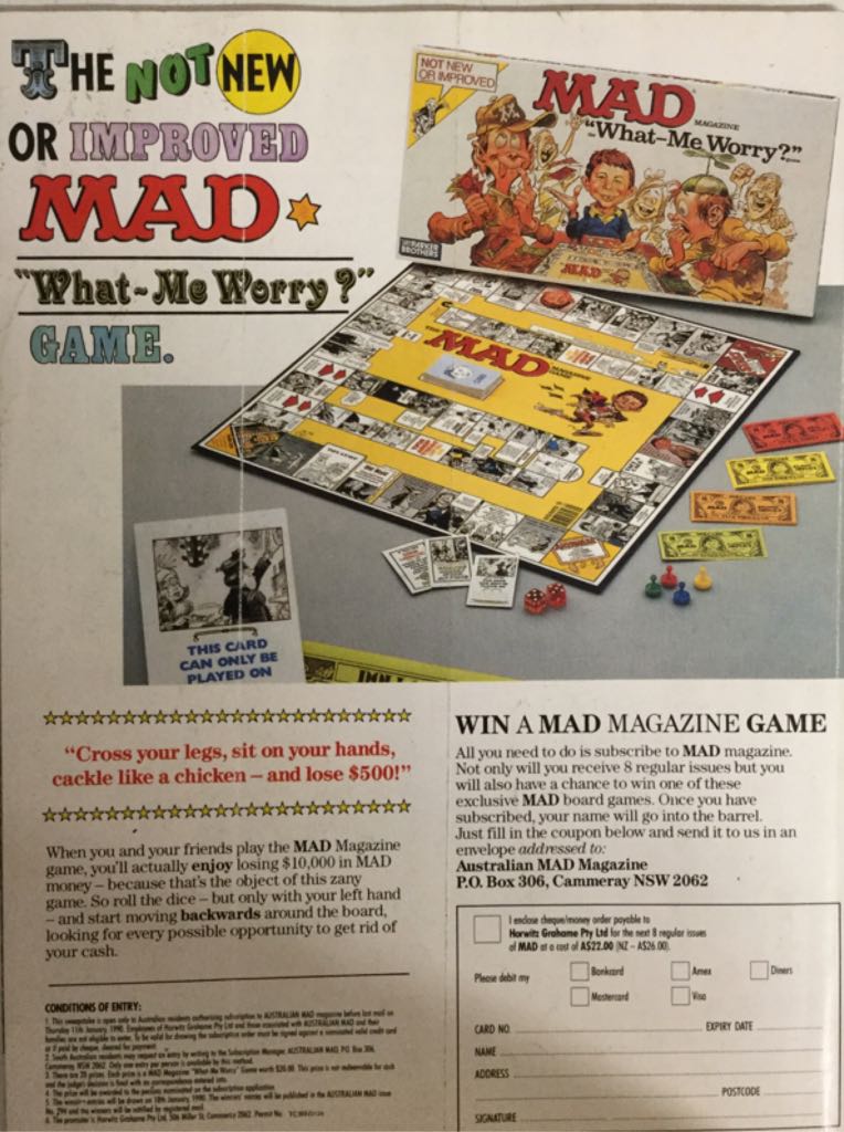 Australian Mad Magazine Australian Mad Super Special Mad Mania 2  (March) magazine collectible - Main Image 2