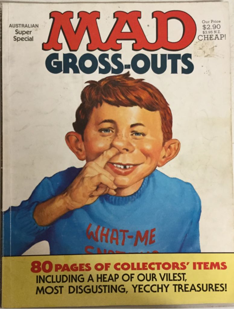 Australian Mad Magazine Australian Mad Super Special Gross Outs (October) magazine collectible - Main Image 1