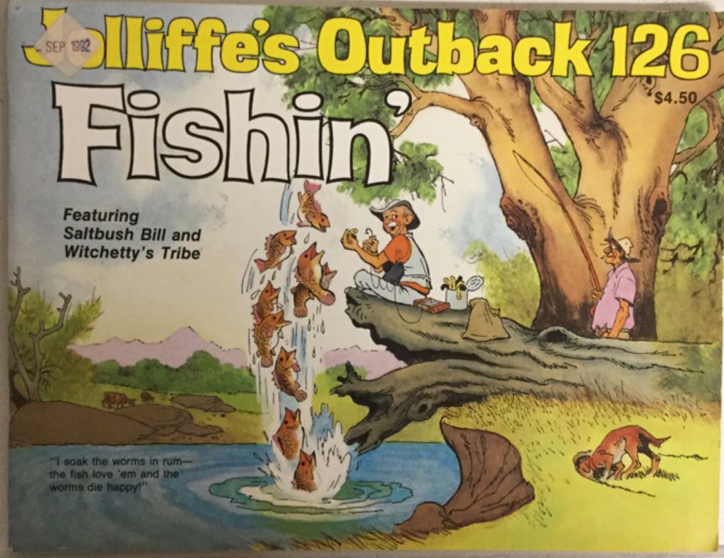 Jolliffe’s Outback Fishin’ Featuring Saltbush Bill (September) magazine collectible - Main Image 1