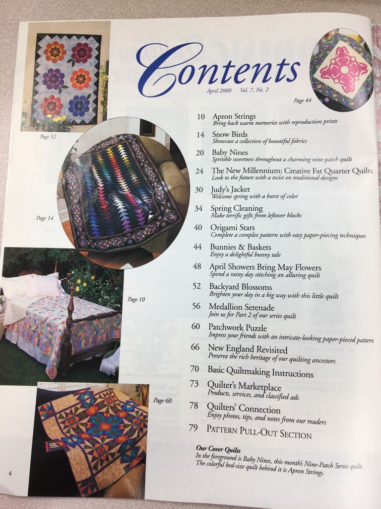 McCall’s Quilting  (April) magazine collectible - Main Image 2