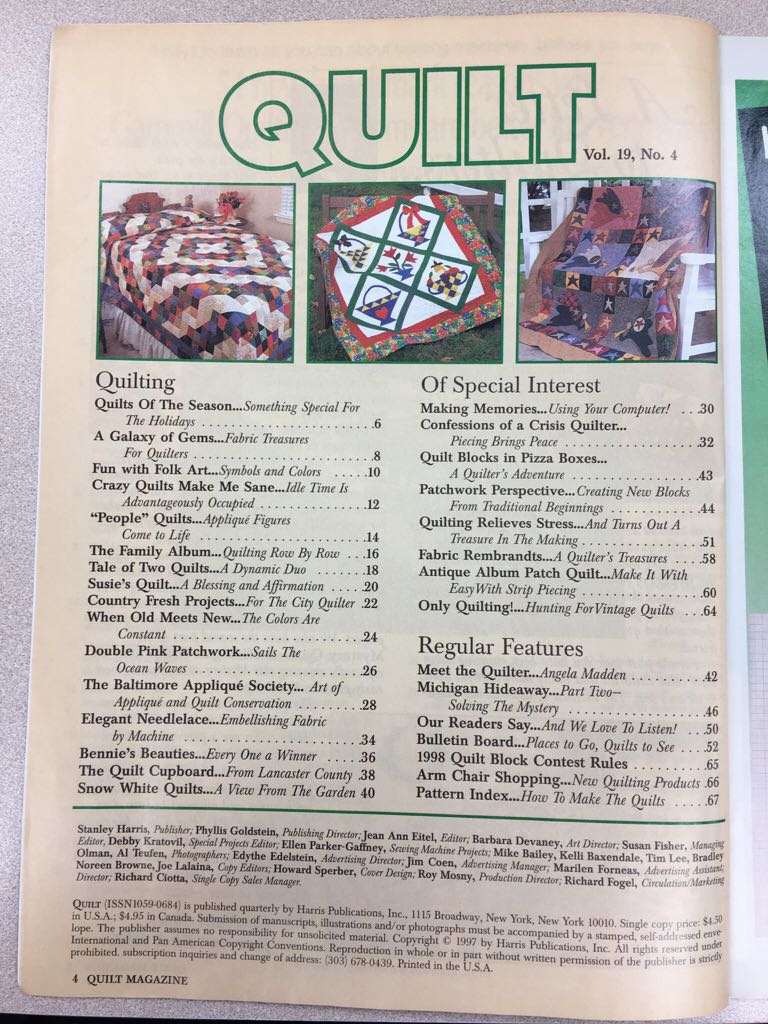 Country Quilts Special Issue QUILT  magazine collectible - Main Image 2