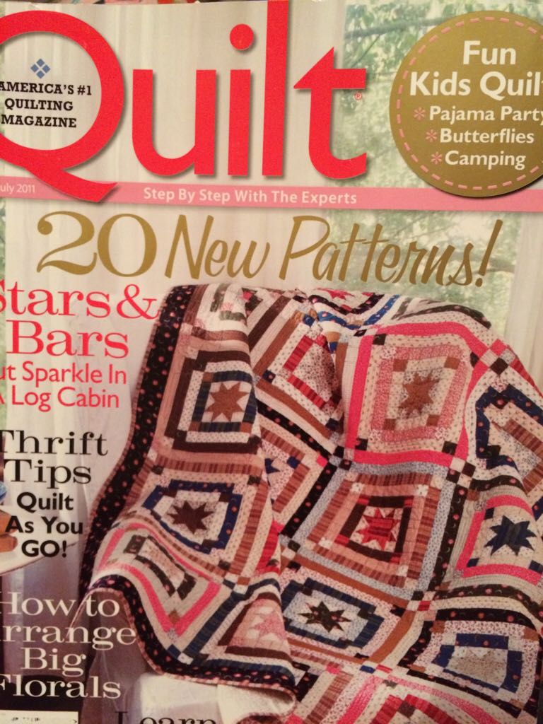 Quilt  (June) magazine collectible - Main Image 1