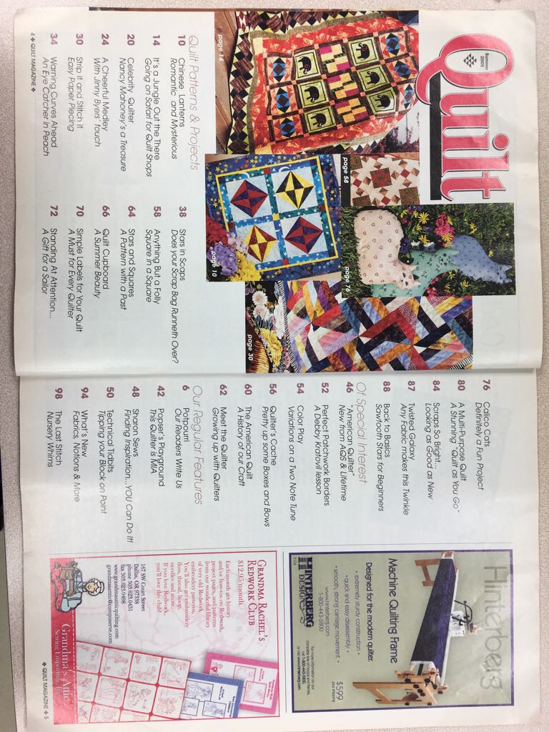 QUILT  magazine collectible - Main Image 2