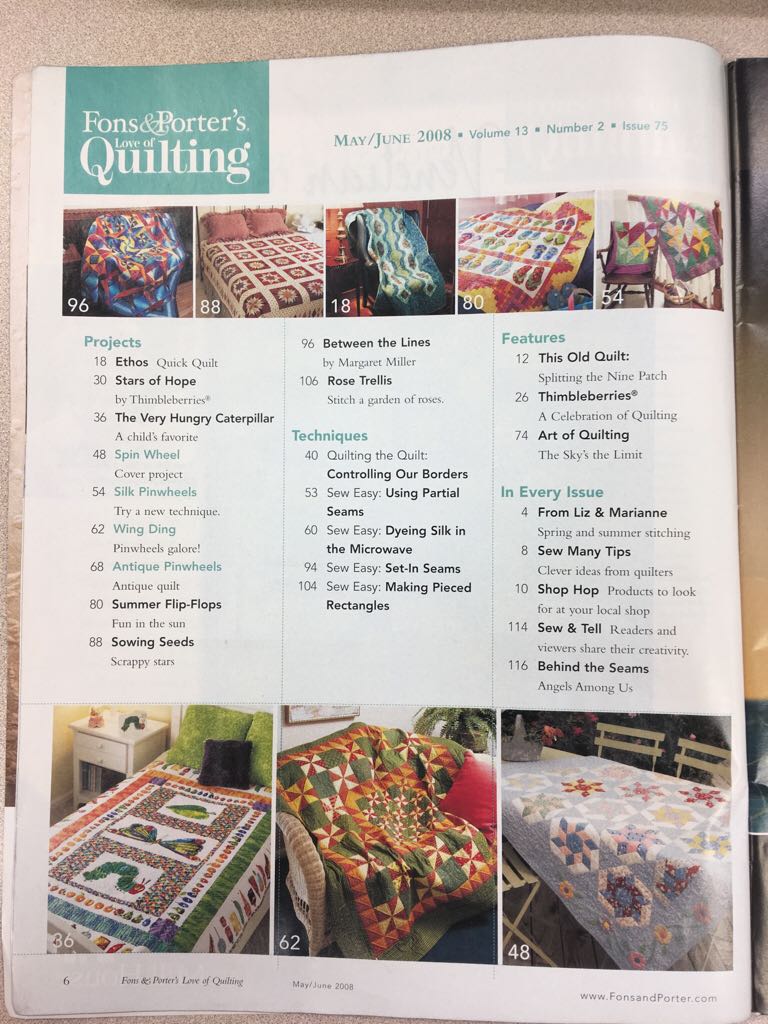 Fons & Porters Love Of Quilting  (May) magazine collectible - Main Image 2