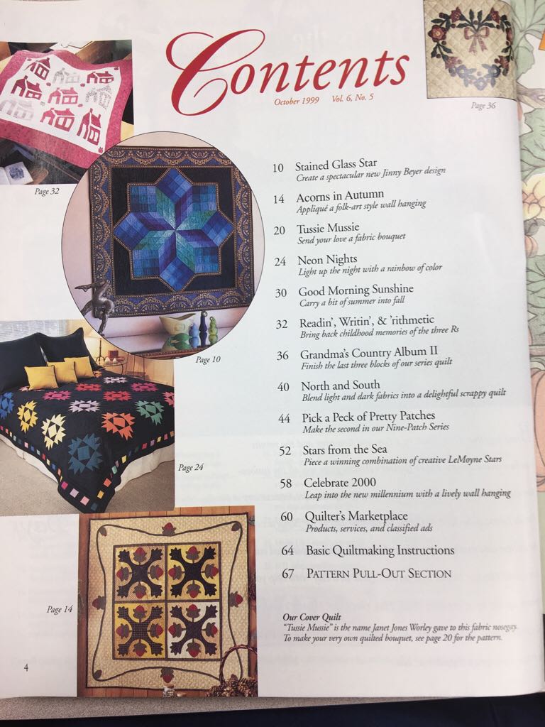 McCall’s Quilting  (October) magazine collectible - Main Image 2