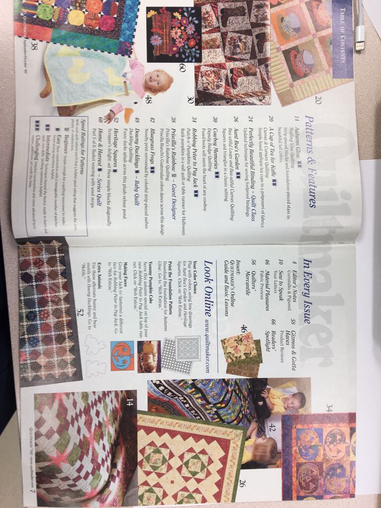 Quiltmaker  (September) magazine collectible - Main Image 2