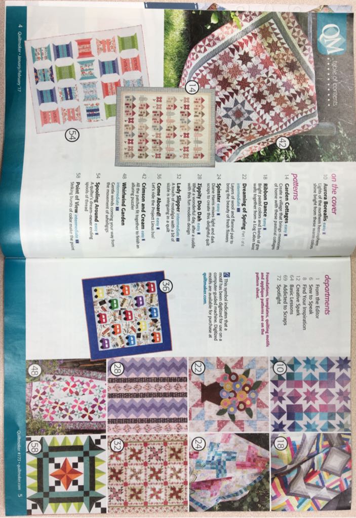 Quiltmaker  (January) magazine collectible - Main Image 2