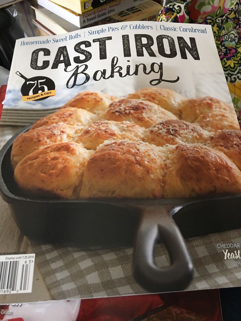 Cast Iron Baking  (July) magazine collectible - Main Image 1