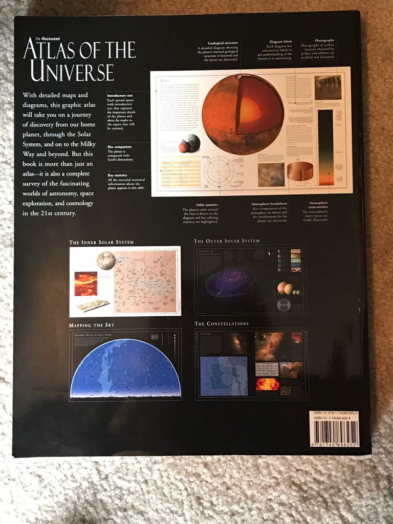 The Illustrated Atlas Of The Universe   (January) magazine collectible - Main Image 2