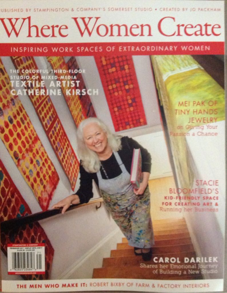 Where Women Create  magazine collectible - Main Image 1
