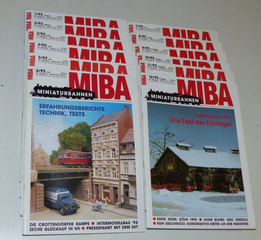 MIBA Miniaturbahnen  (März) magazine collectible - Main Image 1