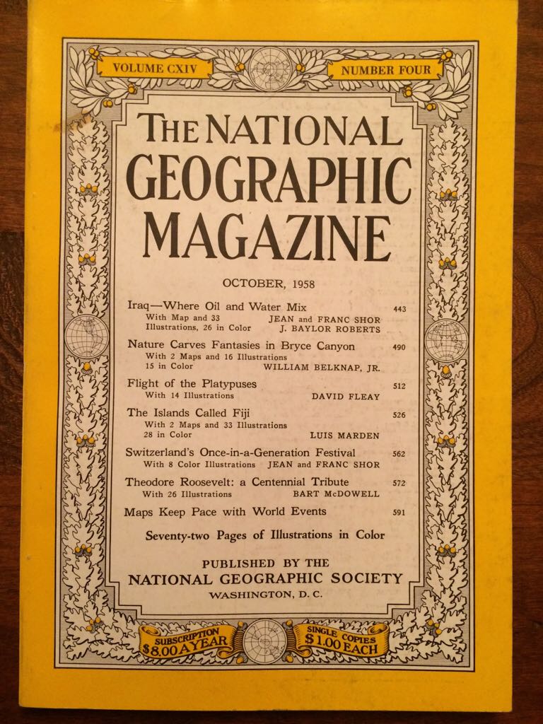 National Geographic (October) magazine collectible - Main Image 1