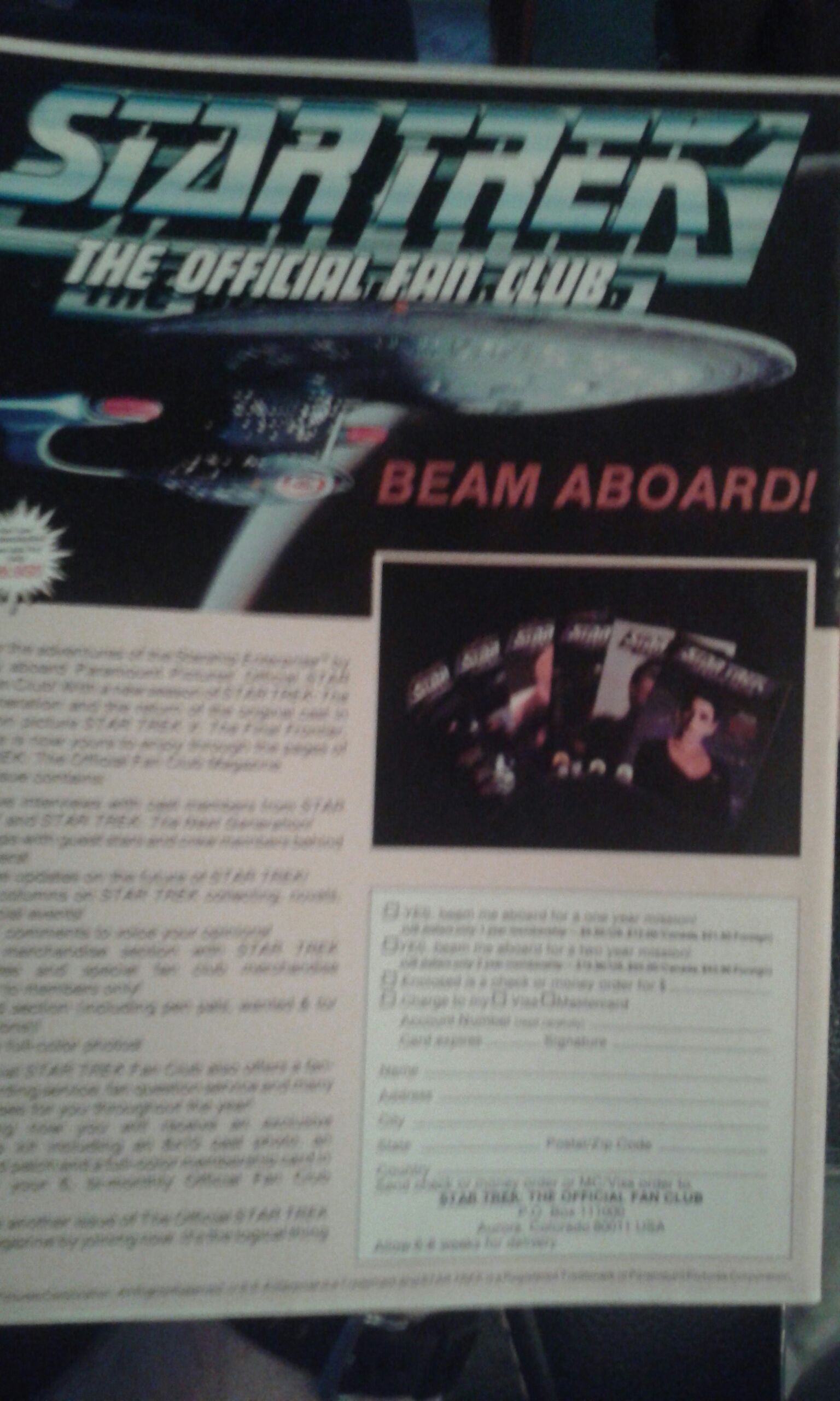 Star Trek The Next Generation  (June) magazine collectible - Main Image 2