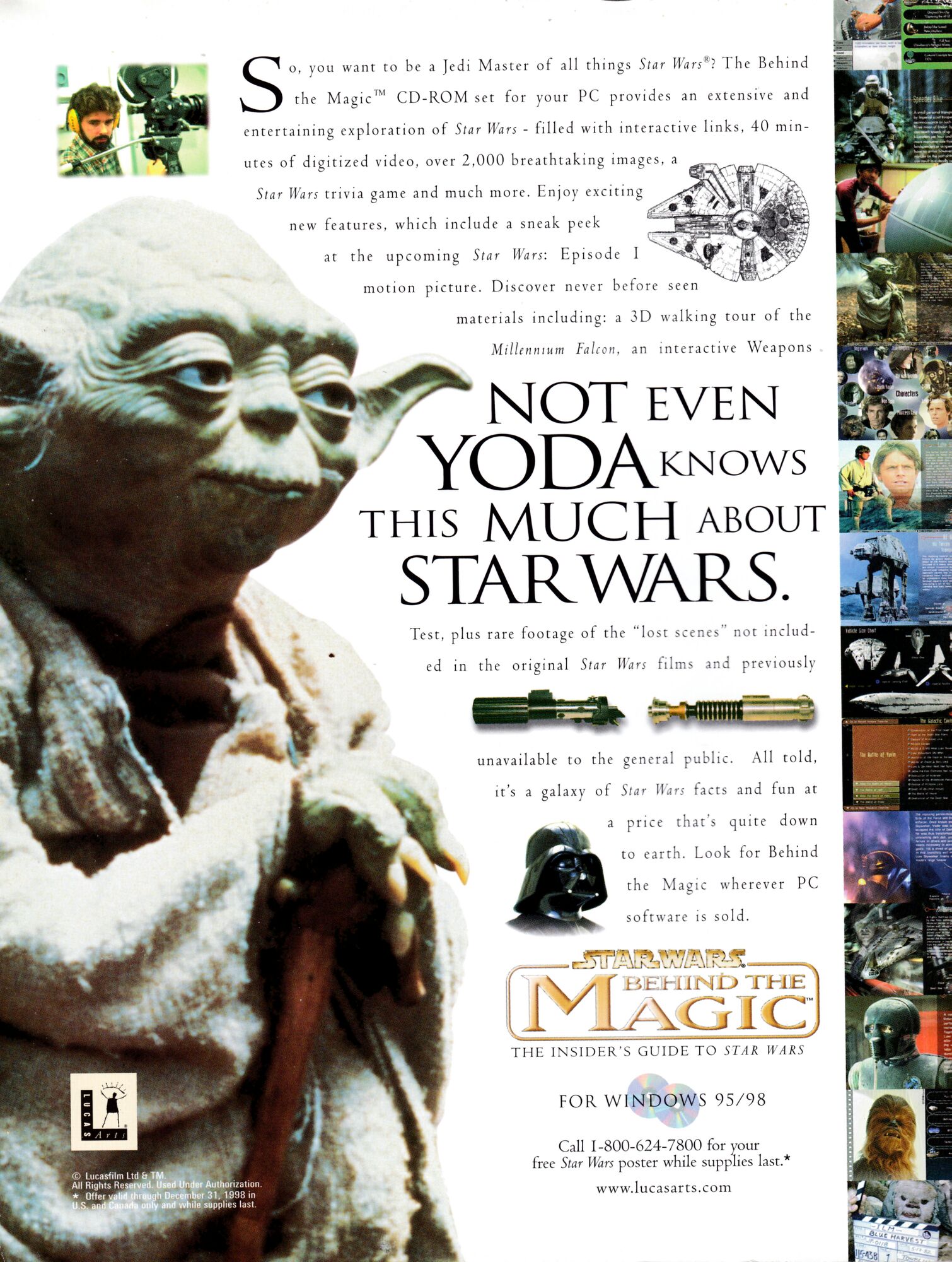 Star Wars Insider 040  (October) magazine collectible - Main Image 2
