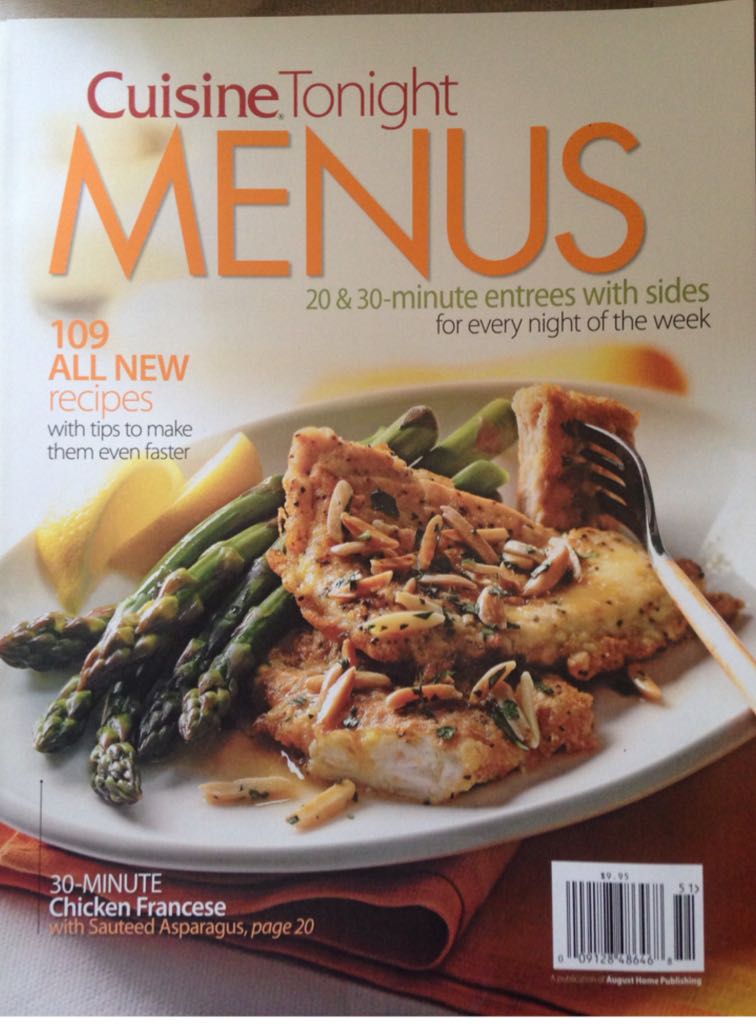 Cuisine Tonight  magazine collectible - Main Image 1