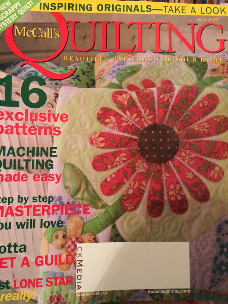 McCall’s Quilting  (June) magazine collectible - Main Image 1