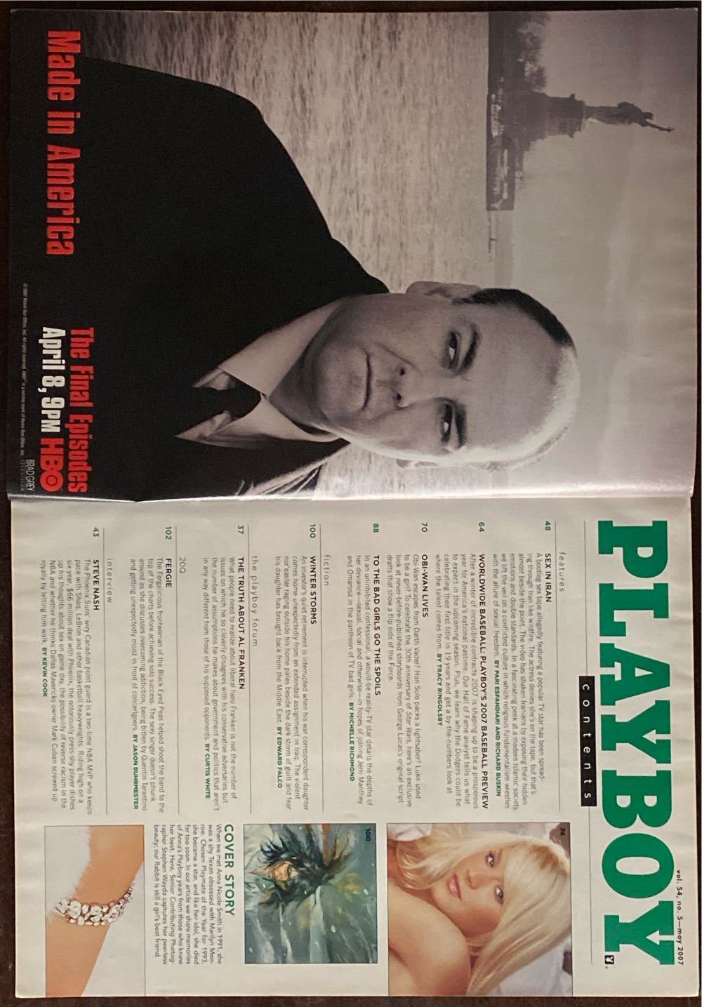 Playboy 2007 - 05  (May) magazine collectible - Main Image 2