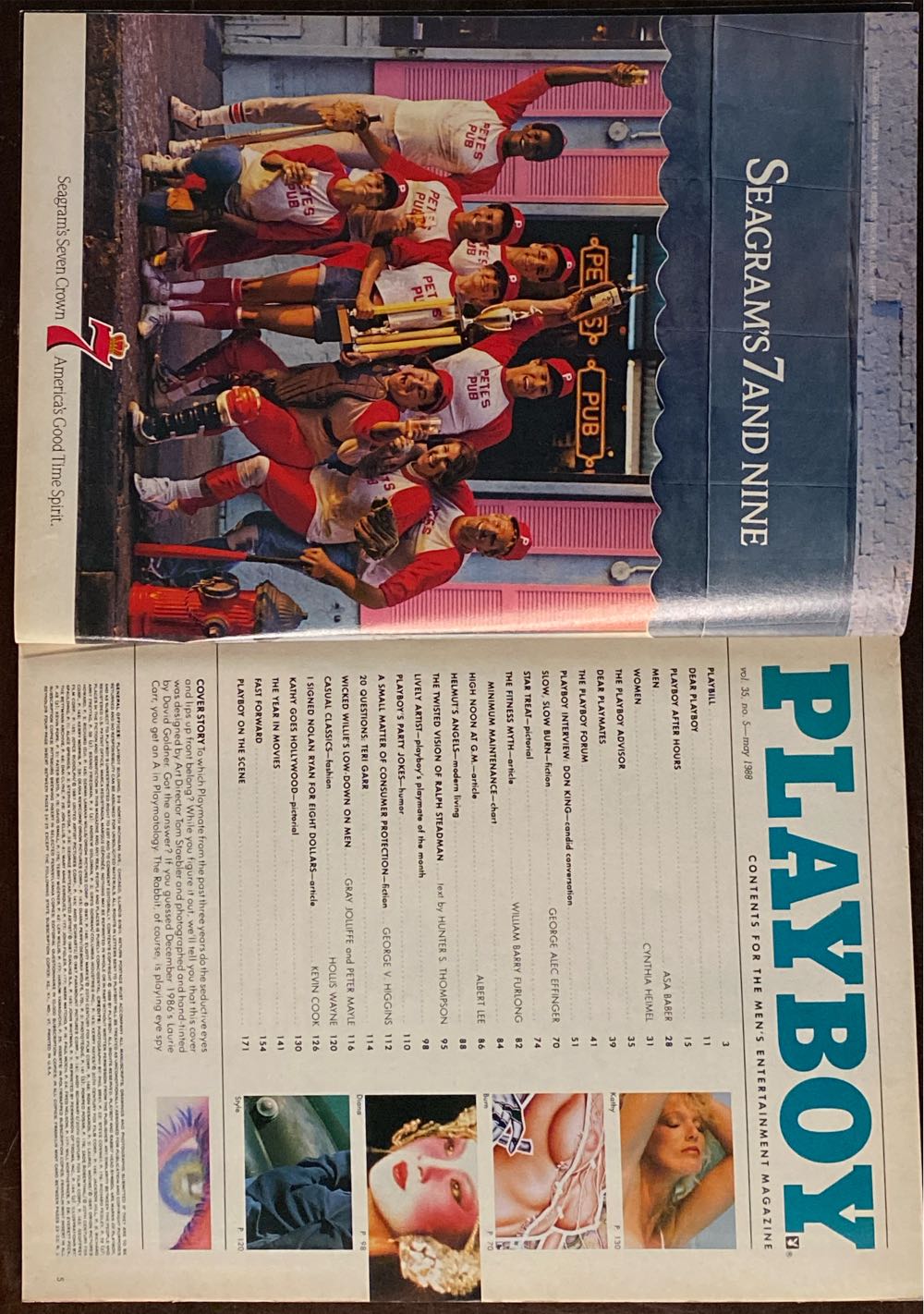 Playboy 1988 - 05  (May) magazine collectible - Main Image 2