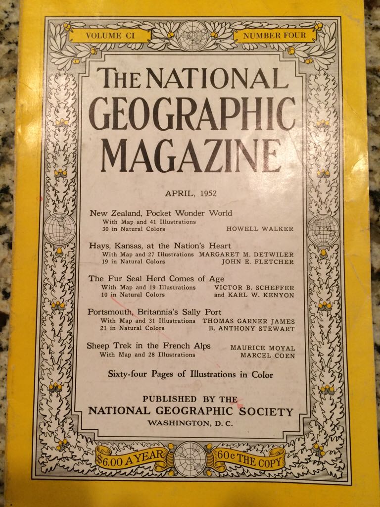 National Geographic  (April) magazine collectible - Main Image 1