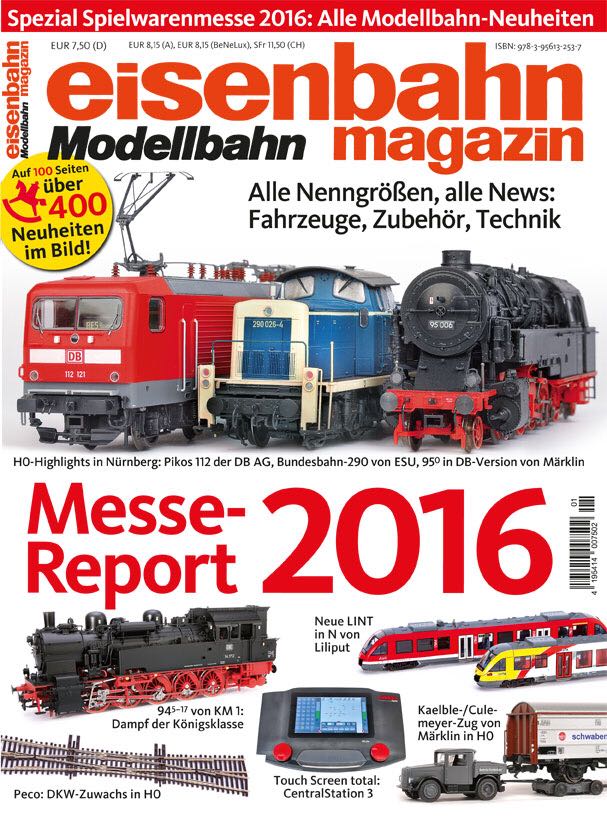 Eisenbahn Magazin Spezial  (Februar) magazine collectible - Main Image 1