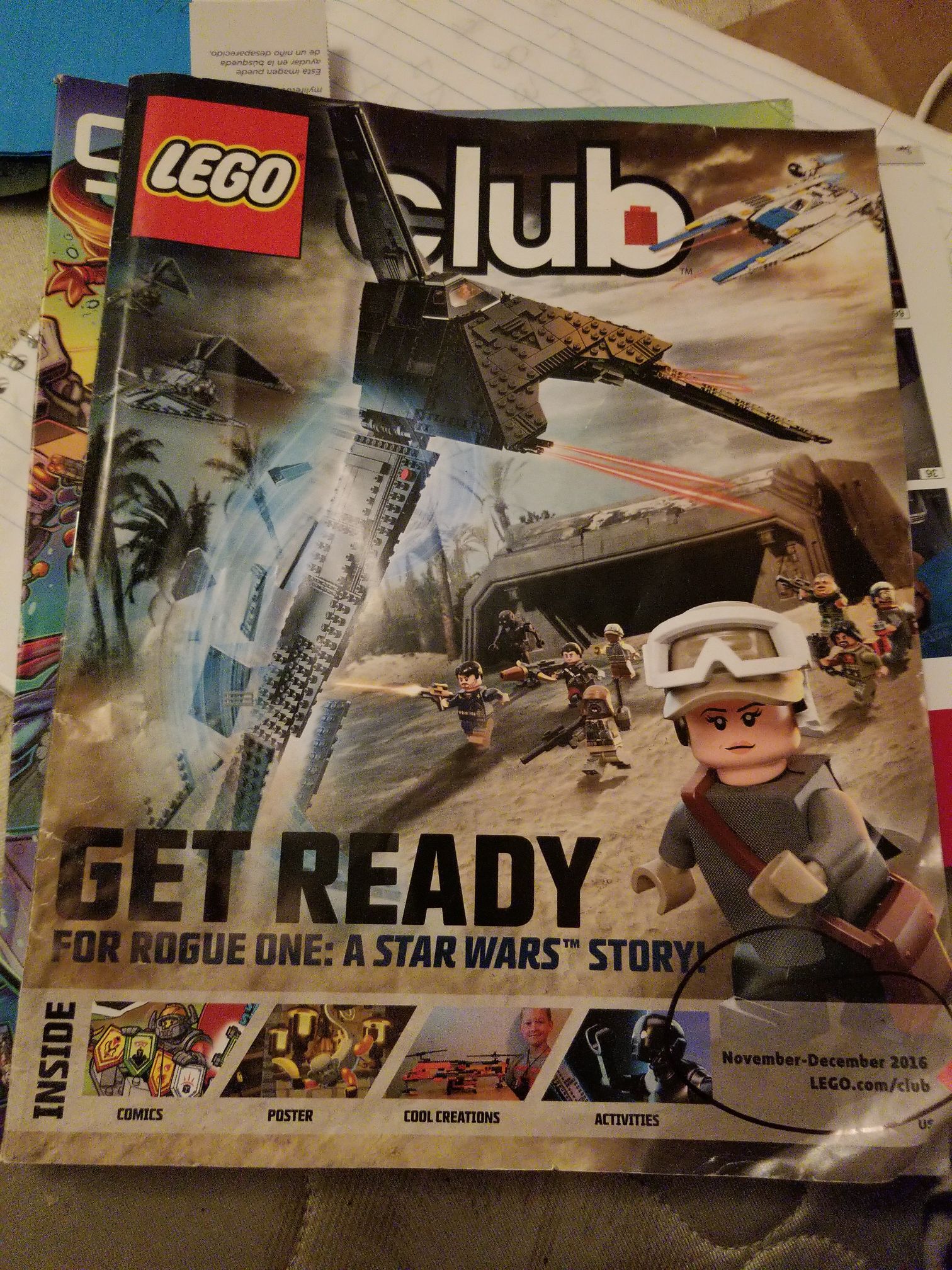 Lego Life 2017 Nov - Dec  (November) magazine collectible - Main Image 2