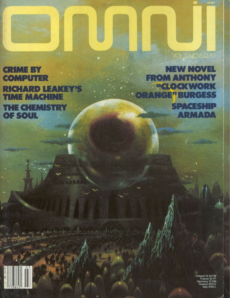 OMNI  (March) magazine collectible - Main Image 1