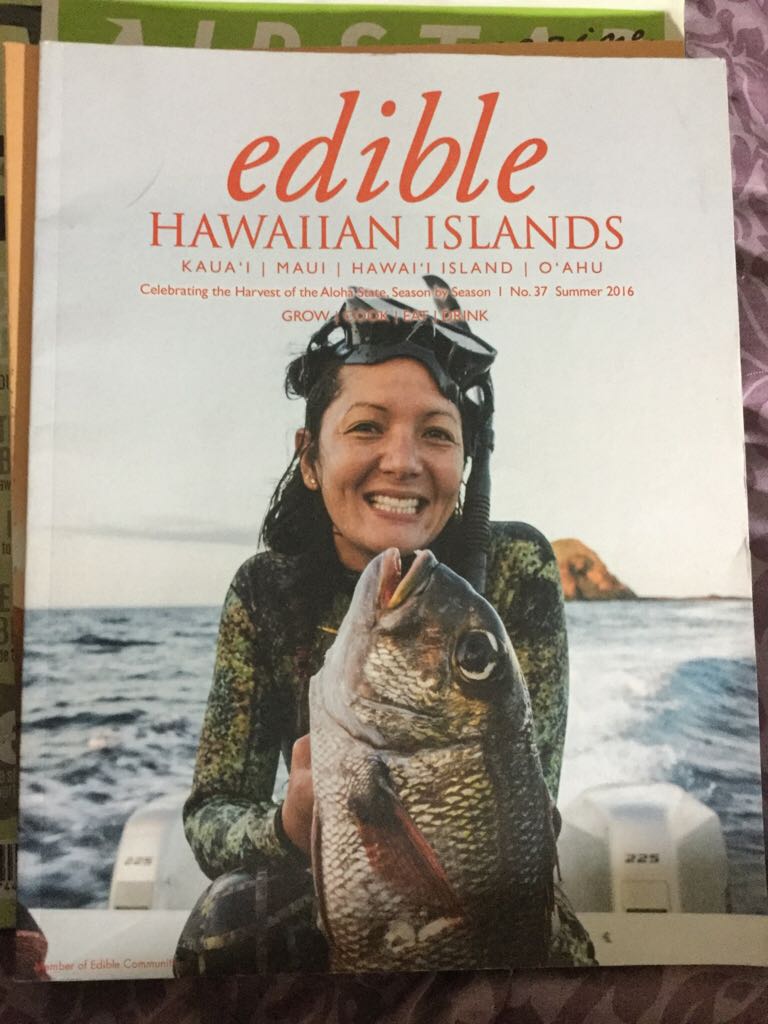 Edible Hawaiian Islands magazine collectible - Main Image 1